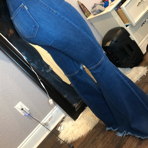 Denim flare jeans - Picture 6 of 8